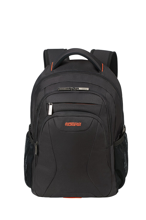 Mochila para Portátil 15.6 Preto/Laranja - AT Work | American Tourister