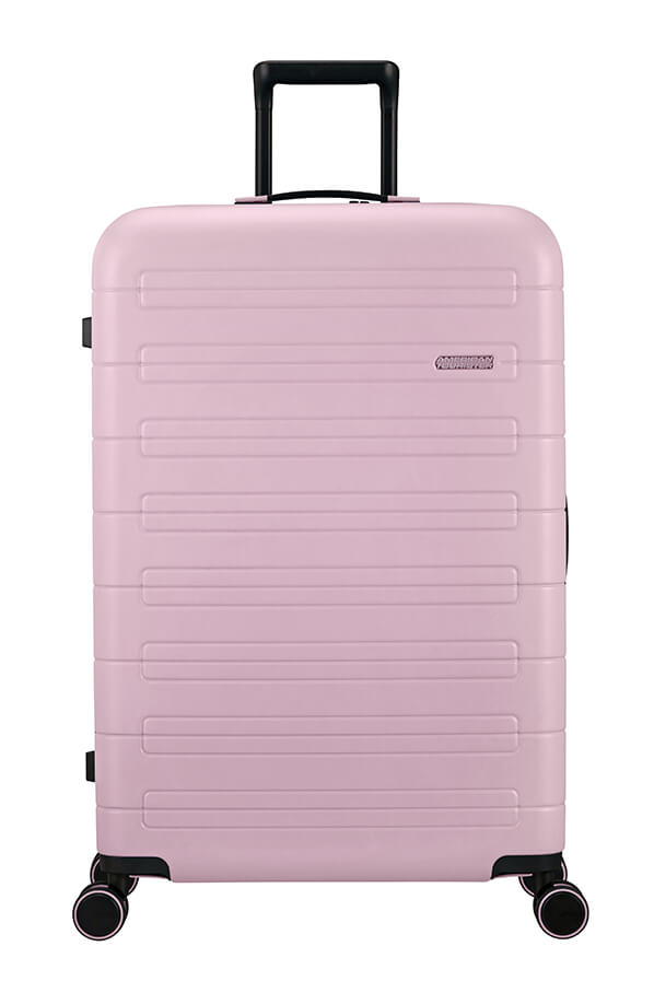 Mala de Viagem Grande 77cm Expansível 4 Rodas Rosa Mate - Novastream | American Tourister