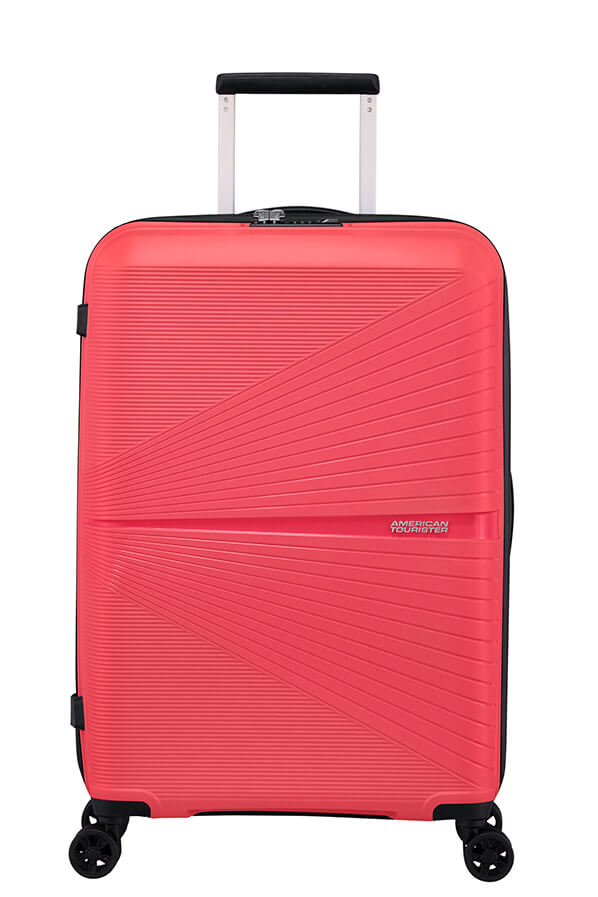 Mala de Viagem Superleve Média 67cm c/ 4 Rodas Rosa - Airconic | American Tourister®