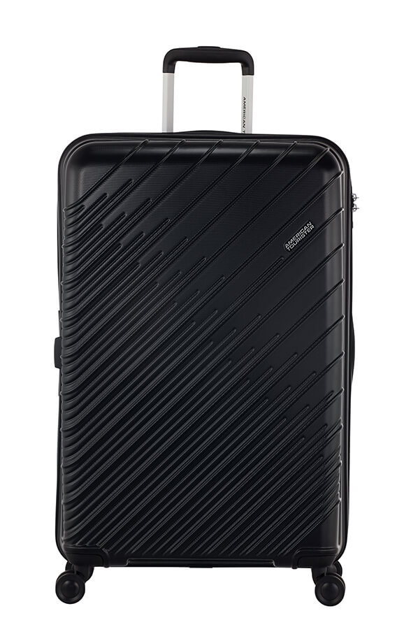 Mala de Viagem Grande 77cm Expansível 4 Rodas Preta - Speedstar | American Tourister