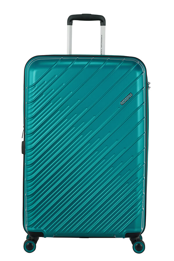 Mala de Viagem Grande 77cm Expansível 4 Rodas Turquesa - Speedstar | American Tourister