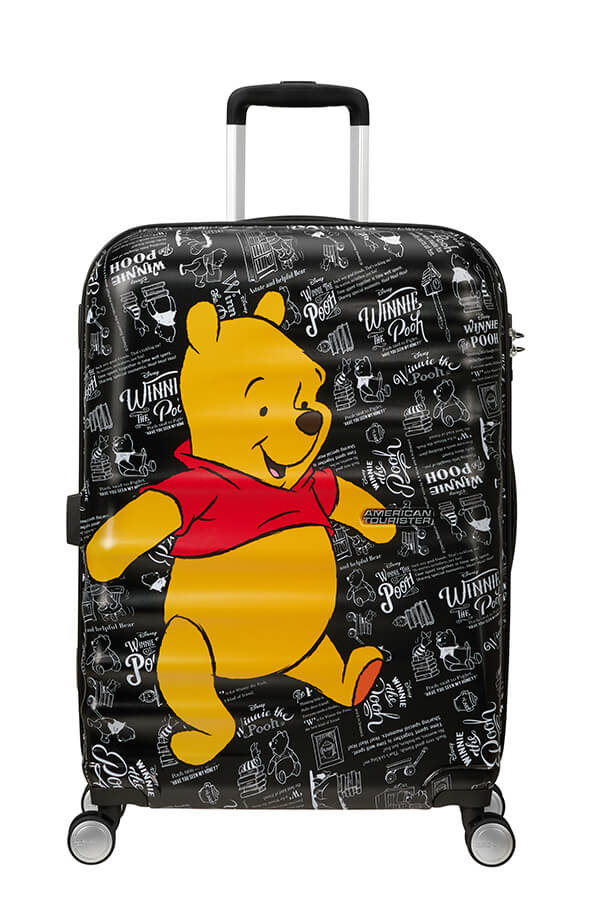 Mala de Viagem Média 67cm 4 Rodas Winnie The Pooh - Wavebreaker Disney | American Tourister