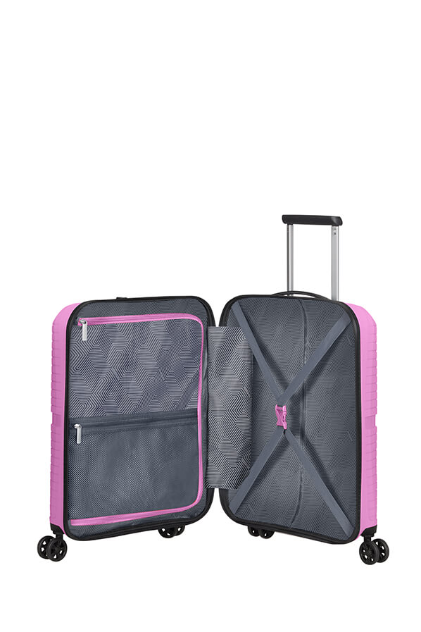 Mala de Cabine Superleve 55cm 4 Rodas Limonada Rosa - Airconic | American Tourister®