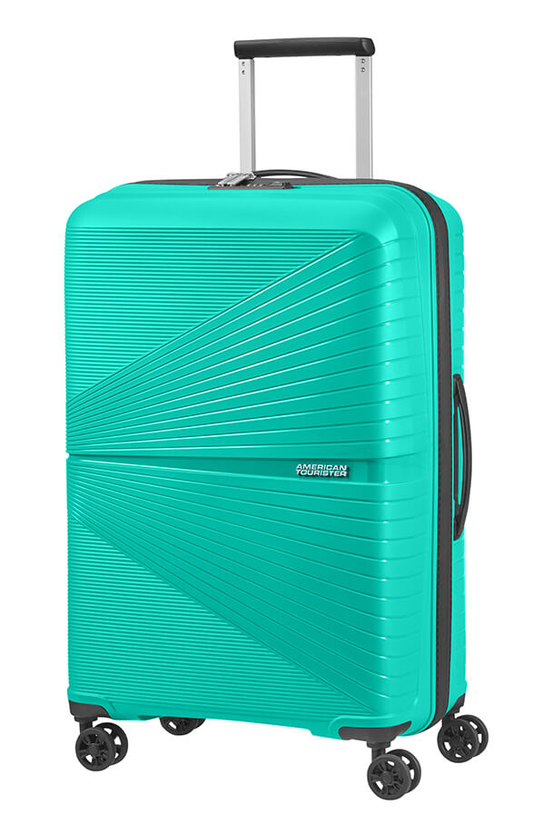 Mala de Viagem Superleve Média 67cm 4 Rodas Verde-Água - Airconic | American Tourister®