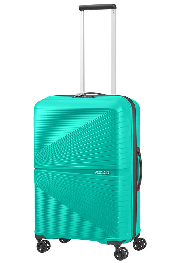 Mala de Viagem Superleve Média 67cm 4 Rodas Verde-Água - Airconic | American Tourister®