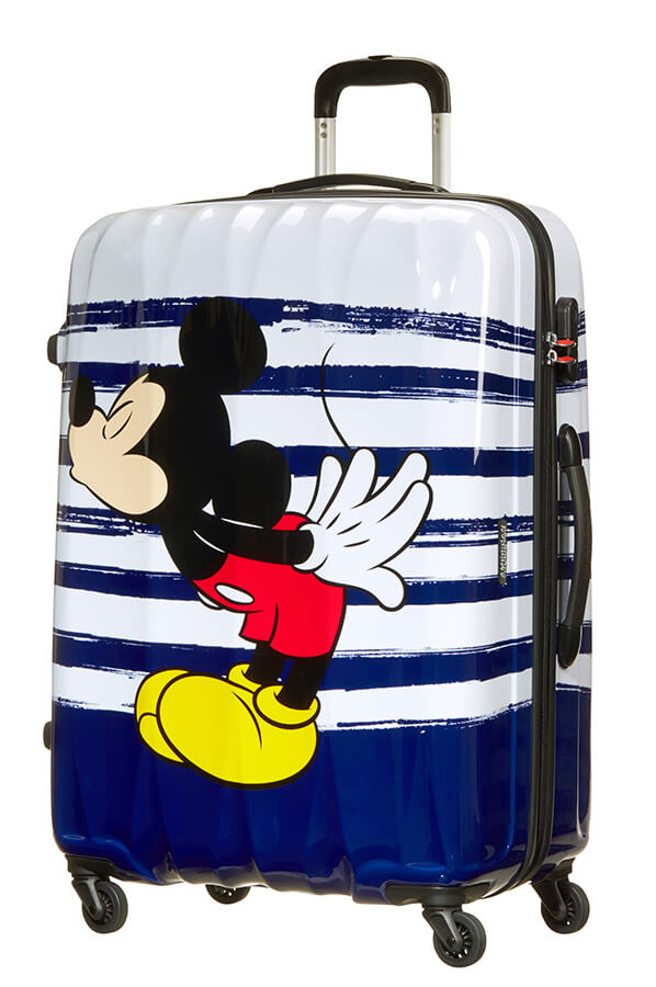 Mala de Viagem Grande 75cm 4 Rodas Beijo do Mickey - Disney Legends | American Tourister