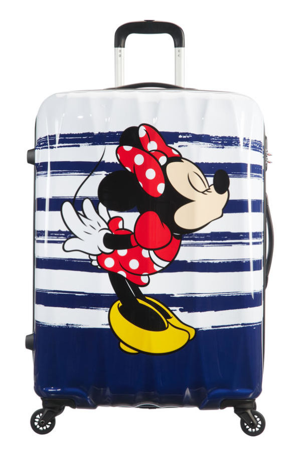 Mala de Viagem Grande 75cm 4 Rodas Beijo da Minnie - Disney Legends | American Tourister