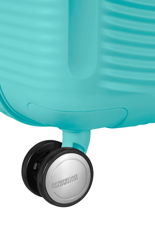 Mala de Cabine 55cm Expansível Azul Piscina - Soundbox | American Tourister®