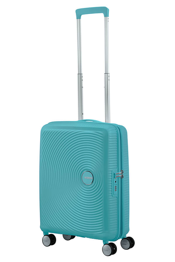 Mala de Cabine 55cm Expansível Turquesa - Soundbox | American Tourister®