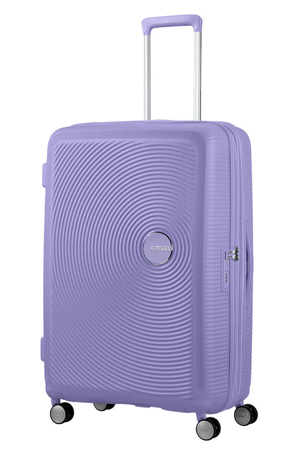 Mala de Viagem Grande 77cm Expansível Lavanda - Soundbox | American Tourister®