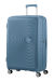 Mala de Viagem Grande 77cm Expansível Azul Pedra - Soundbox | American Tourister®