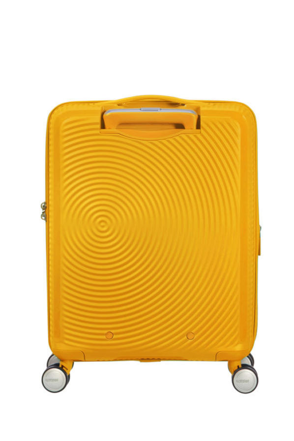 Mala de Cabine 55cm Expansível Amarela - Soundbox | American Tourister®