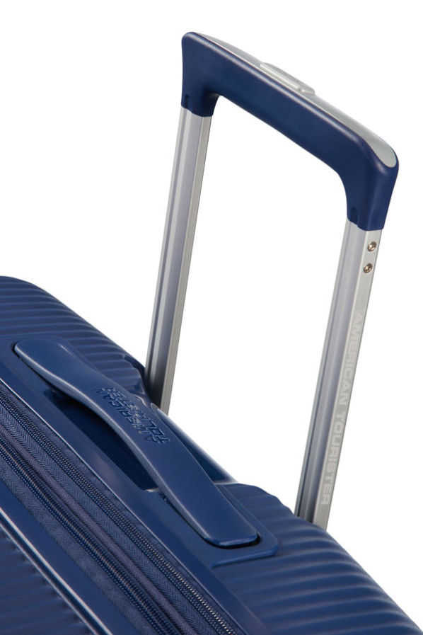 Mala de Cabine 55cm Expansível Azul Meia-Noite - Soundbox | American Tourister®