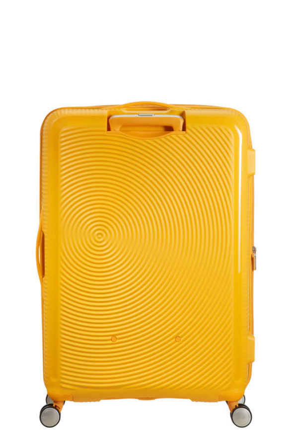 Mala de Viagem Grande 77cm Expansível Amarela - Soundbox | American Tourister®