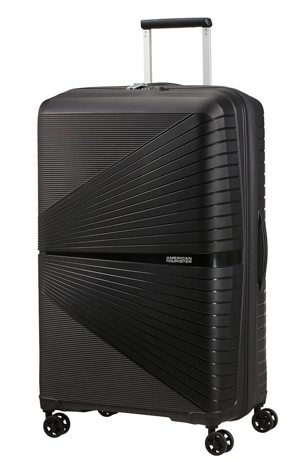 Mala de Viagem Superleve Grande 77cm c/ 4 Rodas Preta - Airconic | American Tourister®