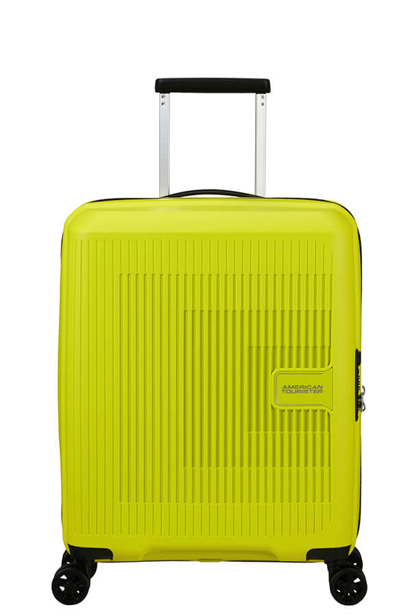 Mala de Cabine 55cm Expansível 4 Rodas Verde Lima - AeroStep | American Tourister