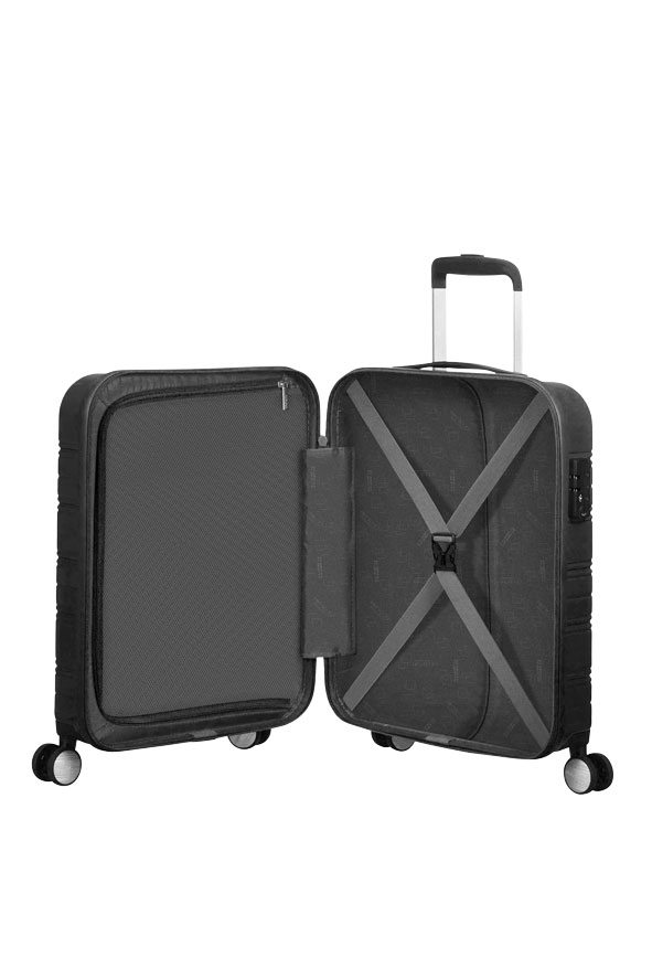 Mala de Cabine 55cm 4 Rodas Preto Universo - High Turn | American Tourister