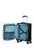 Mala de Cabine 55cm Expansível 4 Rodas Preto-Asfalto - Pulsonic | American Tourister