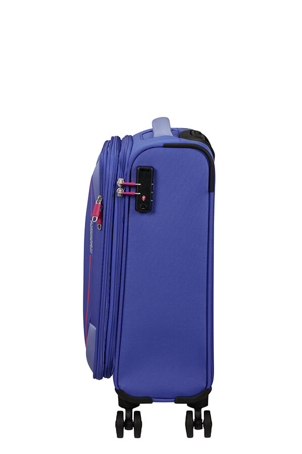 Mala de Cabine 55cm Expansível 4 Rodas Lilás - Pulsonic | American Tourister