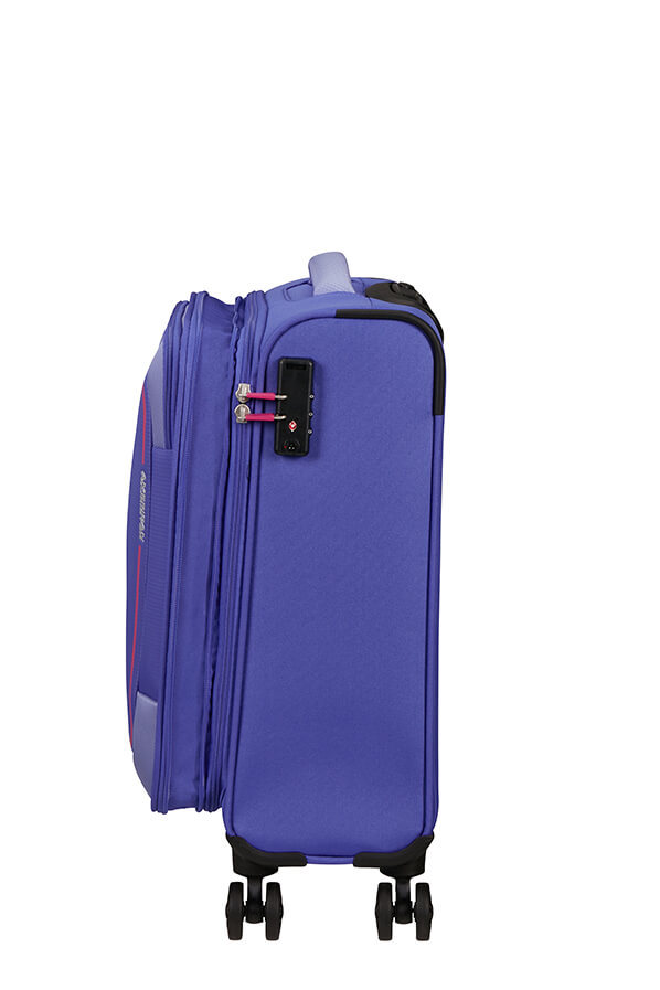 Mala de Cabine 55cm Expansível 4 Rodas Lilás - Pulsonic | American Tourister