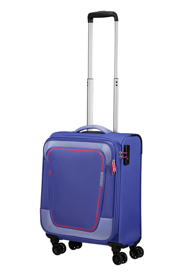 Mala de Cabine 55cm Expansível 4 Rodas Lilás - Pulsonic | American Tourister