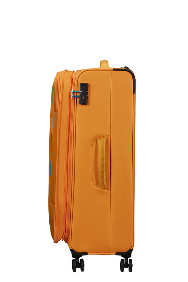 Mala de Viagem Grande 81cm Expansível 4 Rodas Amarelo Pôr-do-Sol  - Pulsonic | American Tourister