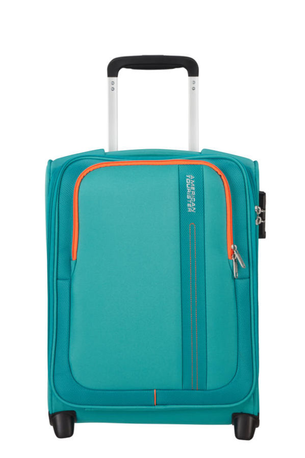 Mala de Cabine Underseater 45cm 2 Rodas Verde-Água - Sea Seeker | American Tourister