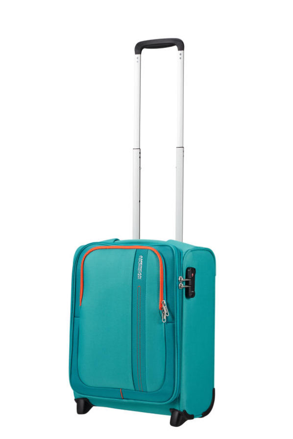 Mala de Cabine Underseater 45cm 2 Rodas Verde-Água - Sea Seeker | American Tourister