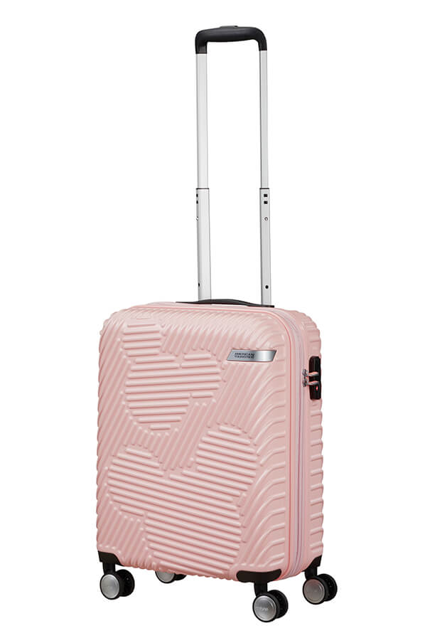 Mala de Cabine 55cm Expansível 4 Rodas Mickey Nuvem Rosa - Mickey Clouds | American Tourister