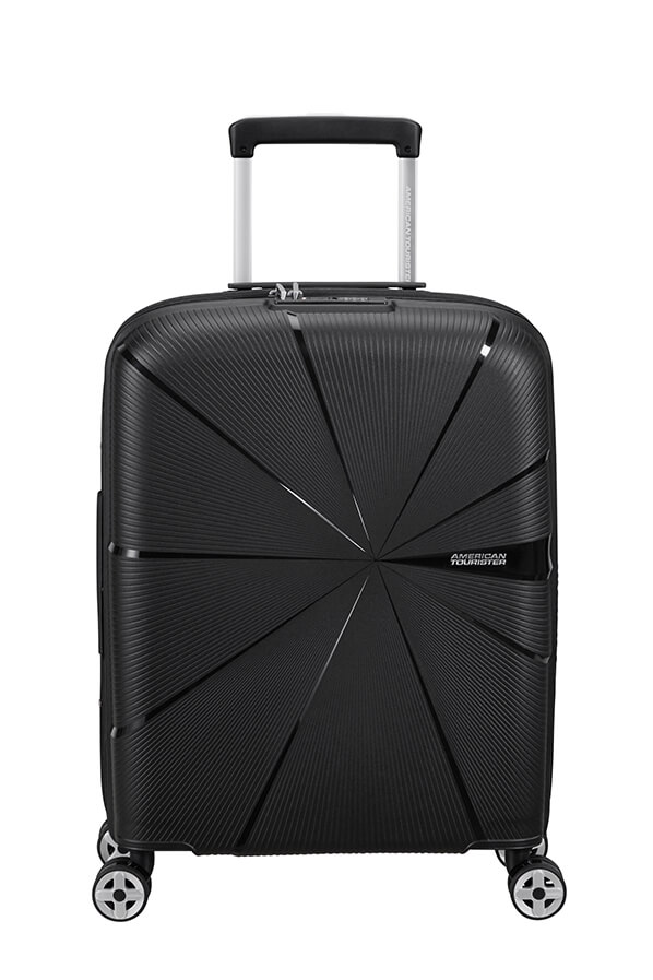 Mala de Cabine 55cm Expansível 4 Rodas Preta - StarVibe | American Tourister