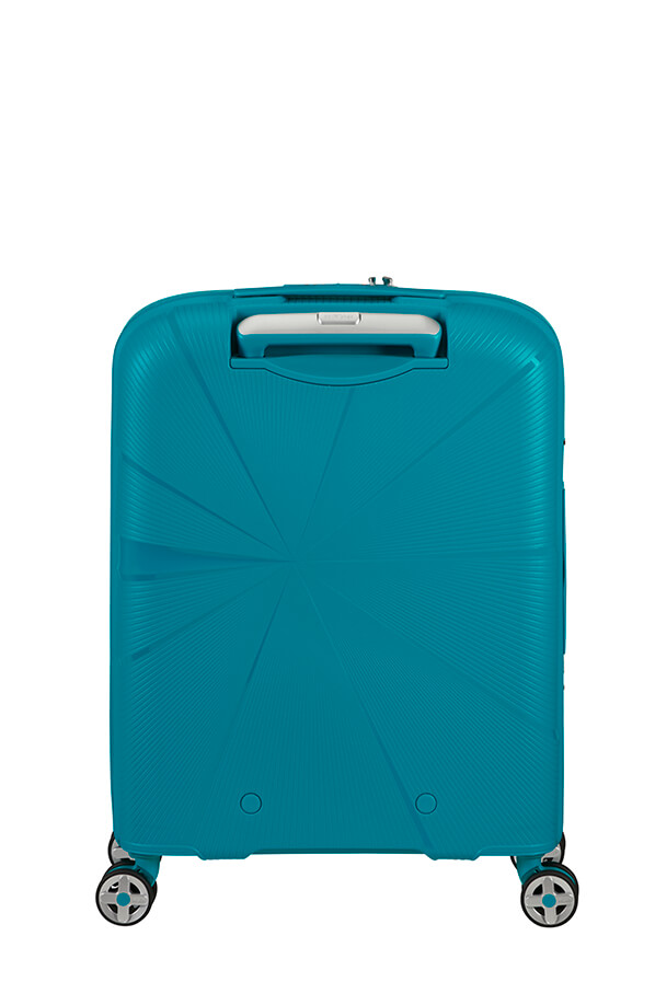 Mala de Cabine 55cm Expansível 4 Rodas Azul-Esverdeado - StarVibe | American Tourister