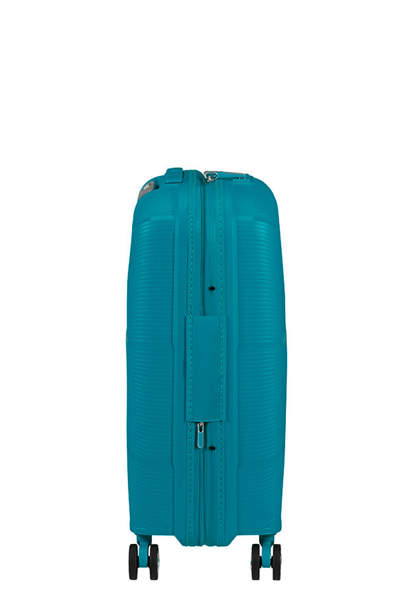 Mala de Cabine 55cm Expansível 4 Rodas Azul-Esverdeado - StarVibe | American Tourister