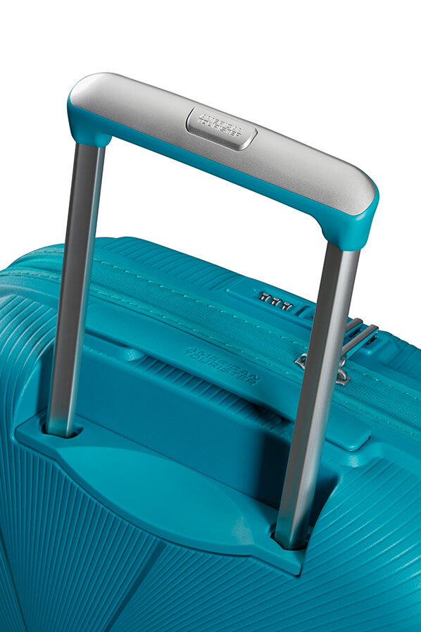 Mala de Cabine 55cm Expansível 4 Rodas Azul-Esverdeado - StarVibe | American Tourister