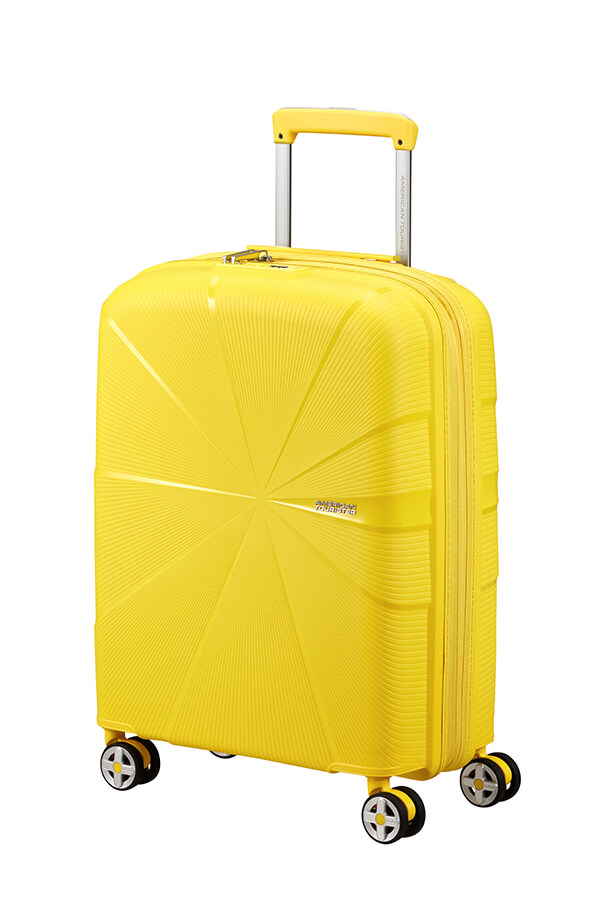 Mala de Cabine 55cm Expansível 4 Rodas Limão Elétrico - StarVibe | American Tourister