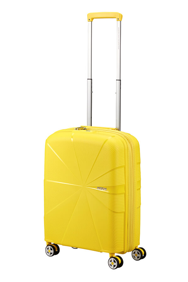 Mala de Cabine 55cm Expansível 4 Rodas Limão Elétrico - StarVibe | American Tourister