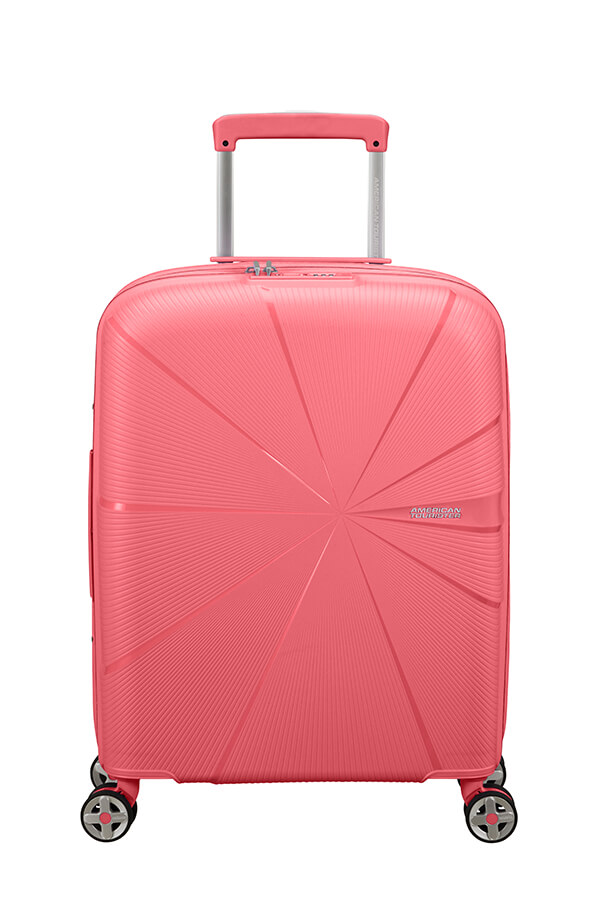 Mala de Cabine 55cm Expansível 4 Rodas Coral - StarVibe | American Tourister