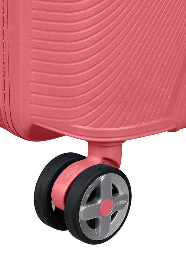 Mala de Cabine 55cm Expansível 4 Rodas Coral - StarVibe | American Tourister