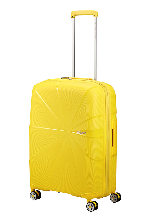 Mala de Viagem Média 67cm Expansível 4 Rodas Limão Elétrico - StarVibe | American Tourister