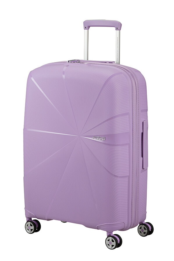 Mala de Viagem Média 67cm Expansível 4 Rodas Lavanda Digital - StarVibe | American Tourister