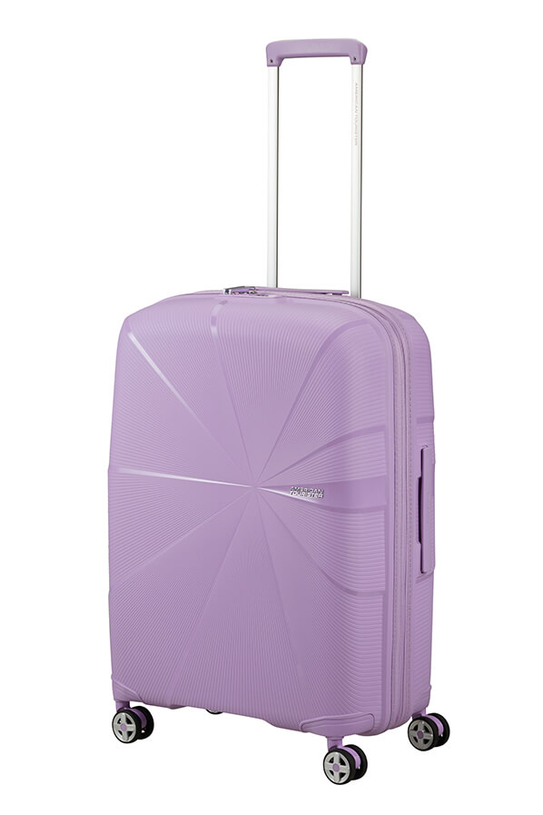 Mala de Viagem Média 67cm Expansível 4 Rodas Lavanda Digital - StarVibe | American Tourister