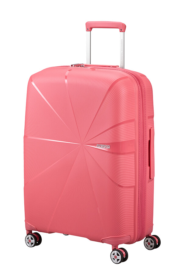 Mala de Viagem Média 67cm Expansível 4 Rodas Coral - StarVibe | American Tourister