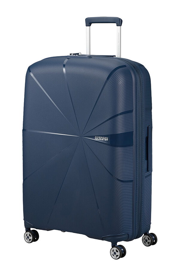 Mala de Viagem Grande 77cm Expansível 4 Rodas Azul-Marinho - StarVibe | American Tourister