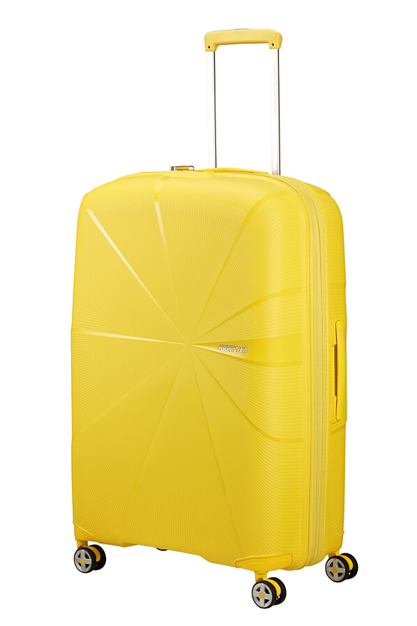 Mala de Viagem Grande 77cm Expansível 4 Rodas Limão Elétrico - StarVibe | American Tourister