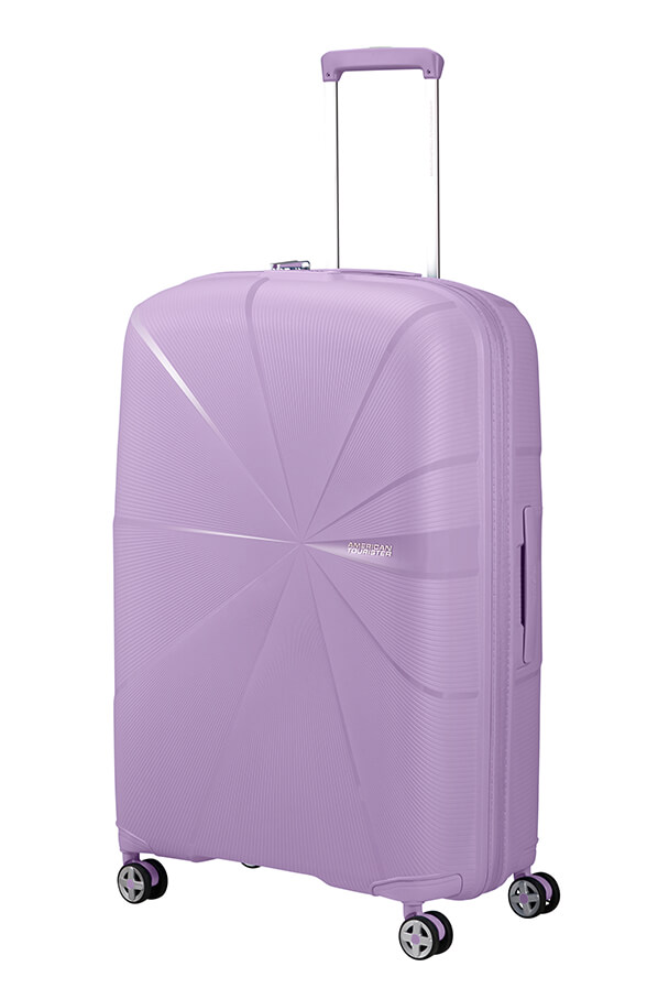 Mala de Viagem Grande 77cm Expansível 4 Rodas Lavanda Digital - StarVibe | American Tourister