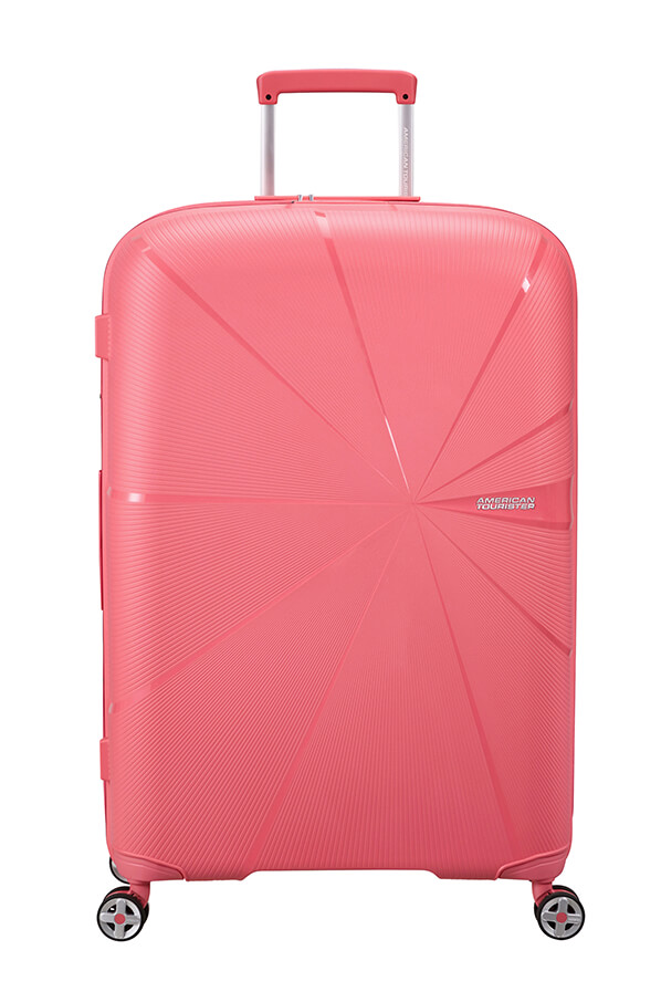 Mala de Viagem Grande 77cm Expansível 4 Rodas Coral - StarVibe | American Tourister