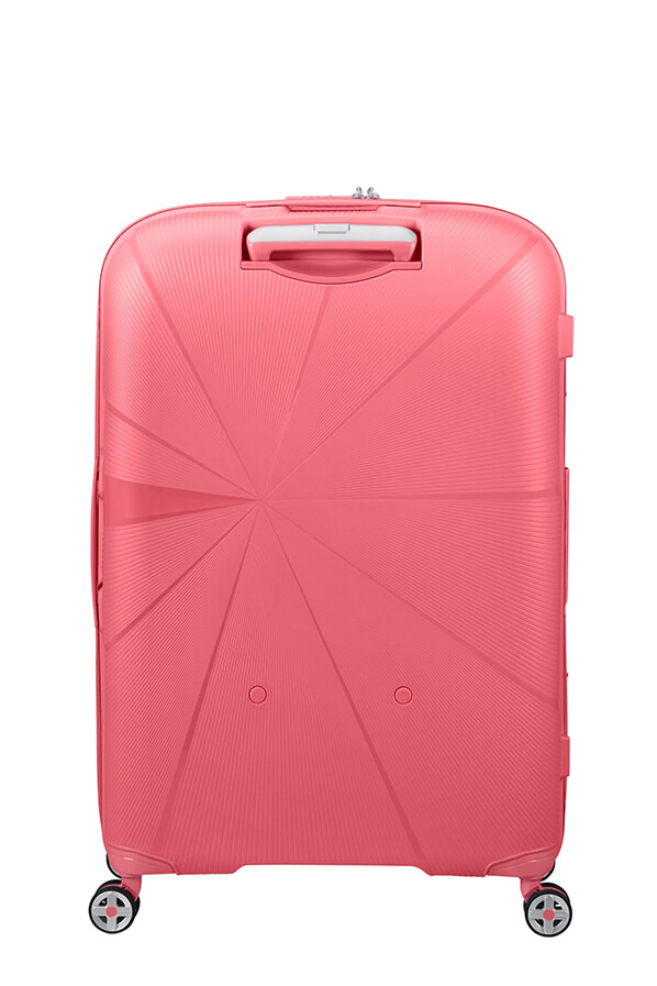 Mala de Viagem Grande 77cm Expansível 4 Rodas Coral - StarVibe | American Tourister