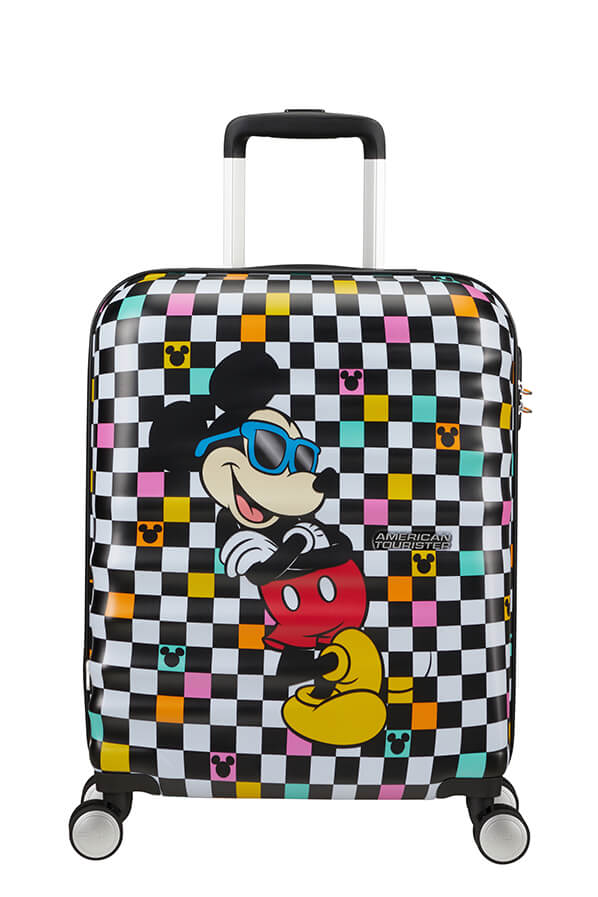 Mala de Cabine 55cm 4 Rodas Disney Mickey Xadrez - Mickey Check | American Tourister