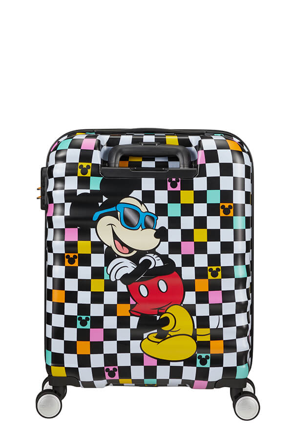 Mala de Cabine 55cm 4 Rodas Disney Mickey Xadrez - Mickey Check | American Tourister