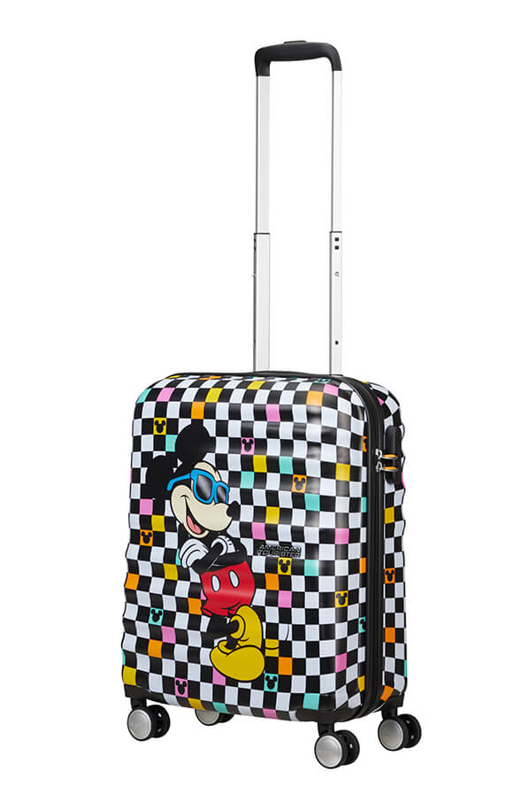 Mala de Cabine 55cm 4 Rodas Disney Mickey Xadrez - Mickey Check | American Tourister