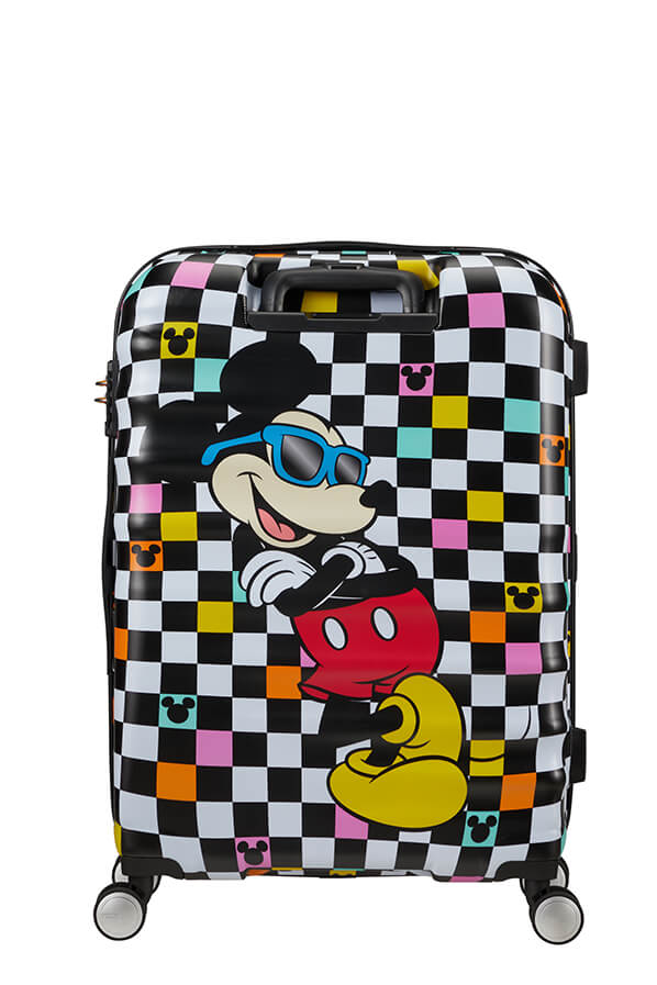 Mala de Viagem Média 67cm 4 Rodas Disney Mickey Xadrez - Mickey Check | American Tourister